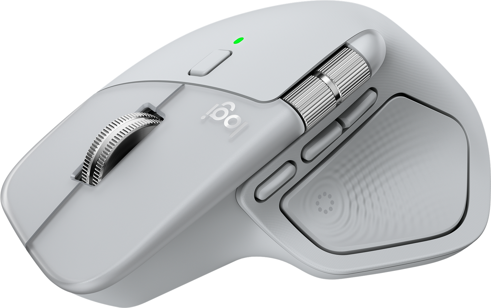 Миша бездротова Logitech MX Master 4 Performance Pale Grey (910-007563) - Фото 1
