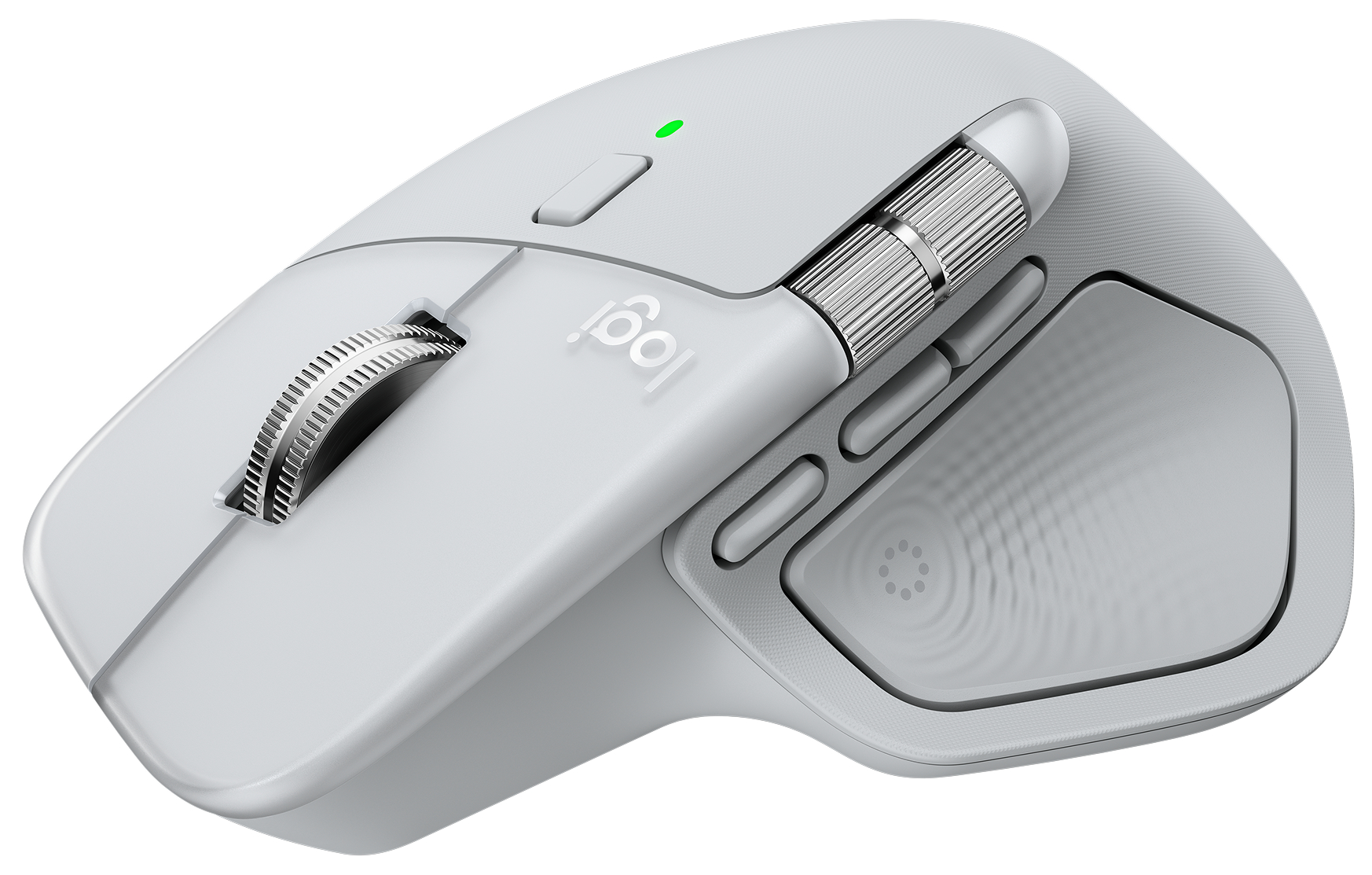 Миша бездротова Logitech MX Master 4 for Mac Performance Wireless Mouse WHITE SILVER - BT (910-007576) - Фото 1