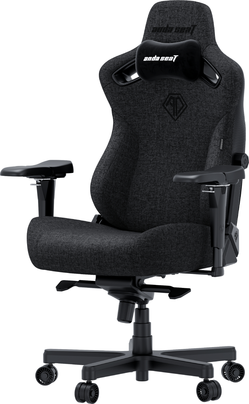 Крісло для геймерів Anda Seat Kaiser 3 Pro Size XL Dark Gray Fabric (AD12YDC-XL-01-GB-PV/F-G01) - Фото 1