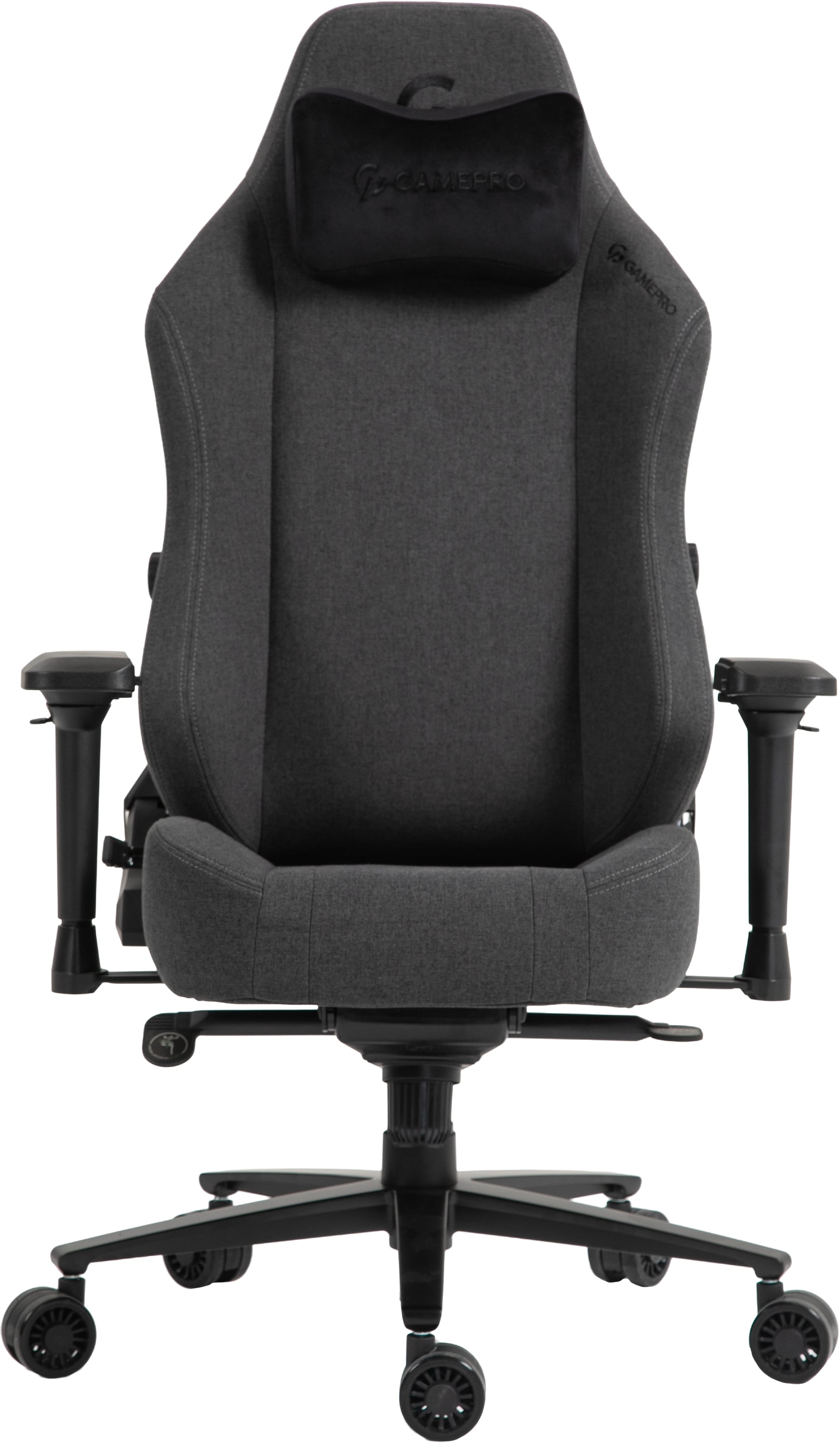 Крісло для геймерів GamePro GC775DG Dark Grey - Фото 1