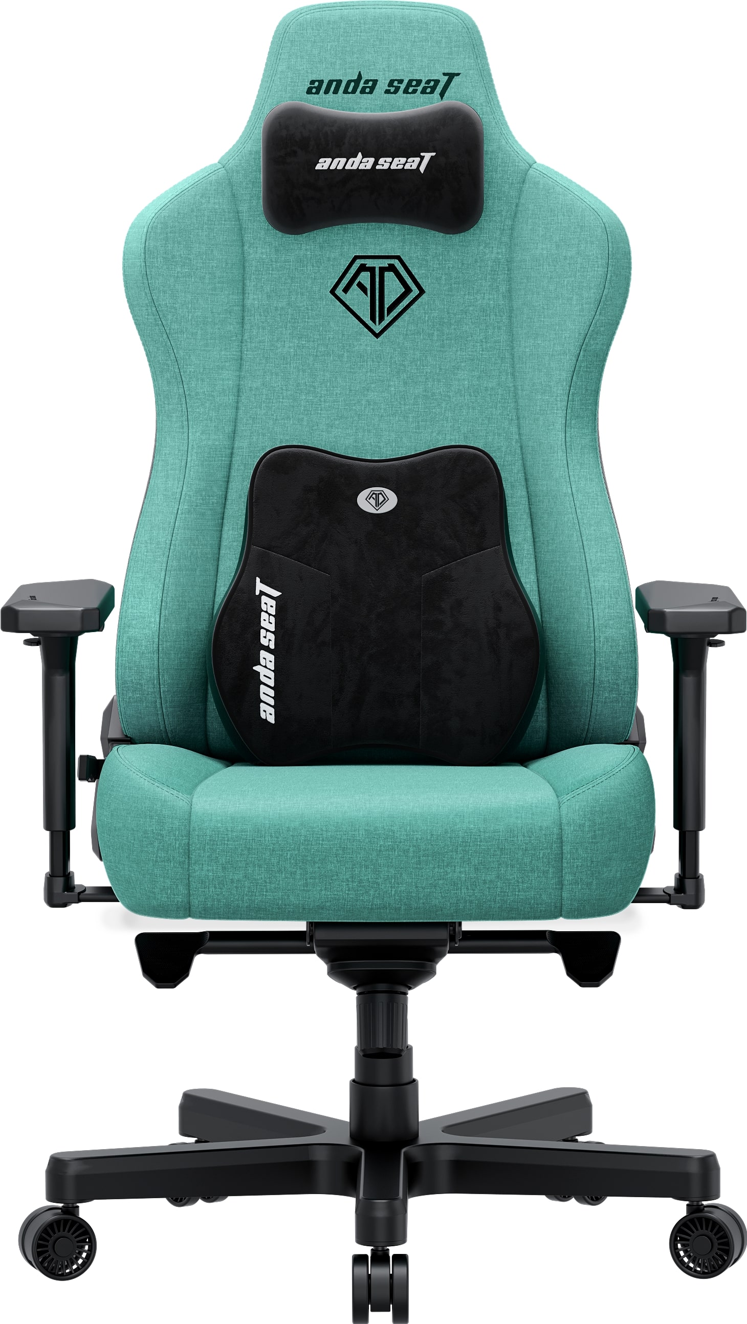 Крісло для геймерів Anda Seat Kaiser 3E XL Light Blue Fabric (AD23YC-XL-09-E-CF-E01) - Фото 1