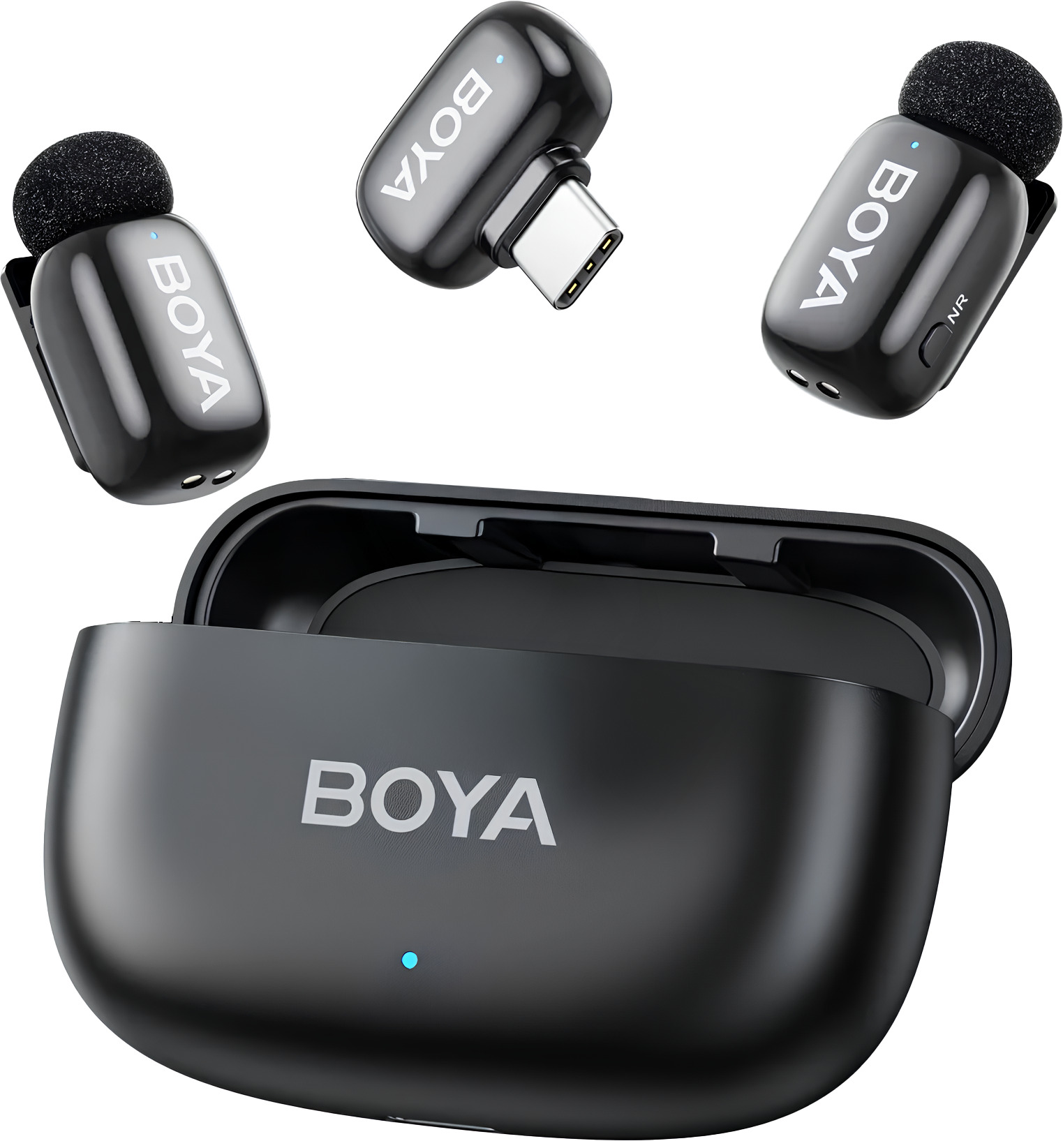 Мікрофон для смартфона Boya mini-14 Type-C Black - Фото 1