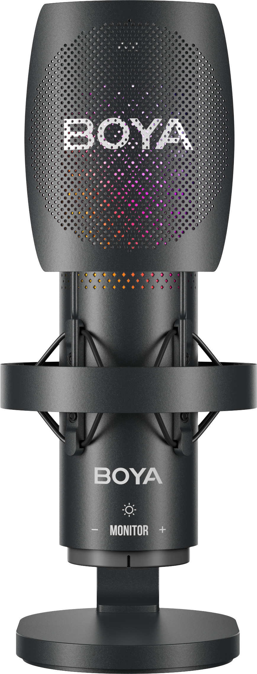 Мікрофон до комп'ютера Boya K9 RGB Black - Фото 1