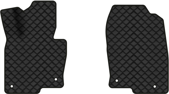 Коврики из экокожи в салон авто передние EVAtech ECO для CX-5 (KF) Restyling Mazda 2021 2 поколение SUV EU MZ33322AD2VL4BBB - Фото 1