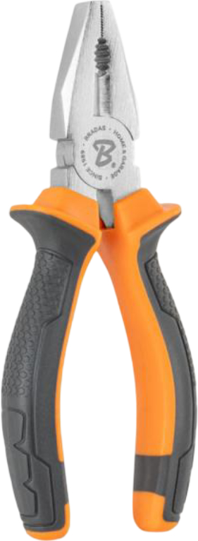 Плоскогубці BRADAS HAWK GRIP 160 мм (DIY-PL1110/6) - Фото 1