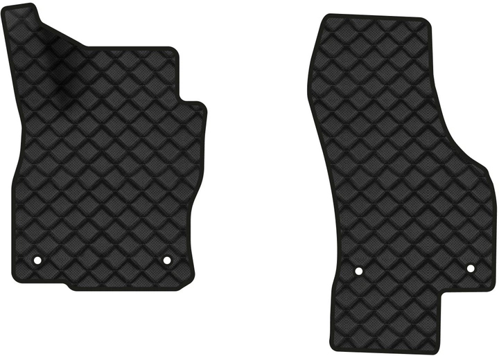 Килимки з екошкіри в салон авто передні EVAtech для Superb (B8) Skoda 2015-2024 3 покоління Combi EU (SK3278ARH2AV4BBB) - Фото 1