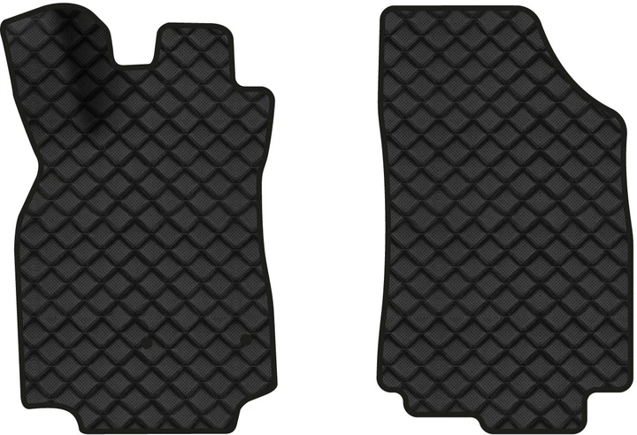 Коврики из экокожи в салон авто передние EVAtech для Megane (III) MT Renault 2008-2016 3 поколение Combi EU RT1632AEZ2RN2BBB - Фото 1