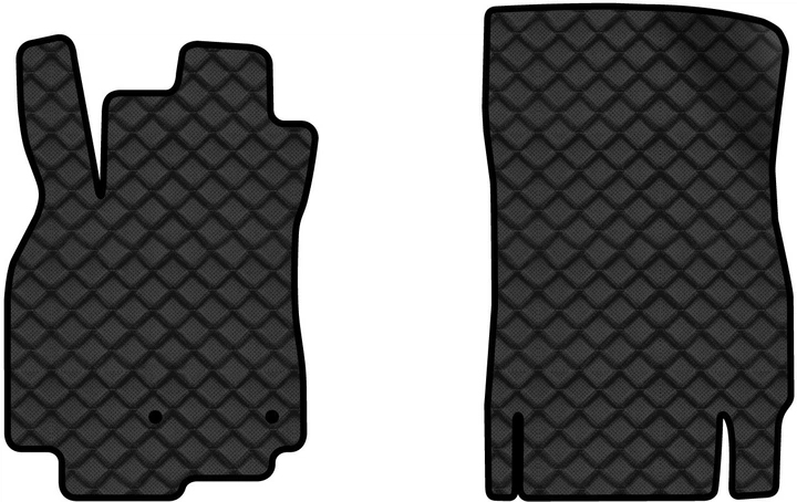 Килимки з екошкіри в салон авто передні EVAtech для Megane (III) BOSE 5-doors MT Renault 2008-2016 3 покоління Htb EU RT33095ALV2RN2BBLB - Фото 1