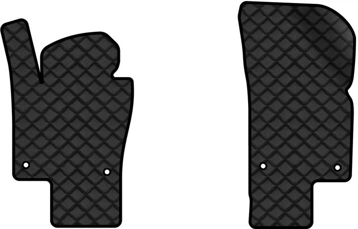 Коврики из экокожи в салон авто передние EVAtech для Passat (B7) Volkswagen 2010-2014 7 поколение Combi EU VW3695AA2AV4BBB - Фото 1