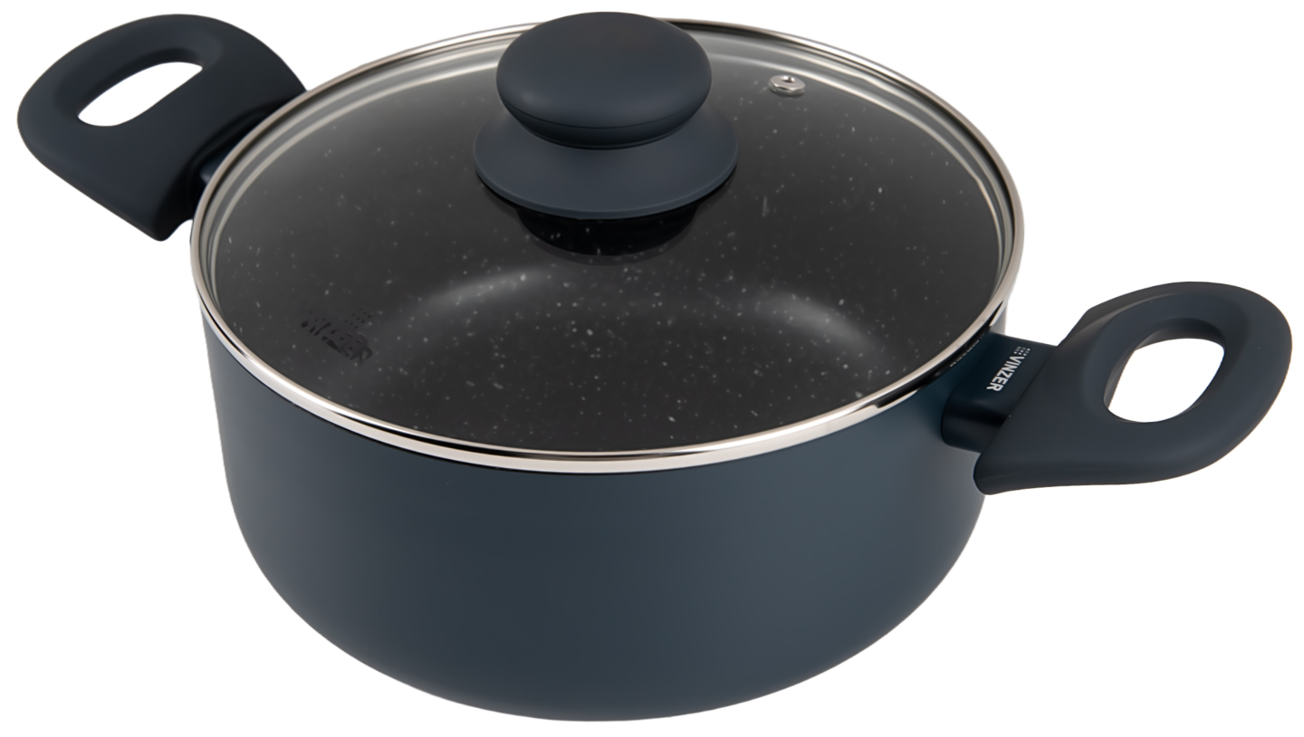 Купити Каструля Vinzer Stone Induction Line 2.5 л (50445) - Фото 1 Каструля Vinzer Stone Induction Line 2.5 л (50445) - Фото 1