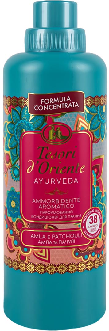 Купити Ополіскувач для білизни Tesori d'Oriente АЮРВЕДА олія амли та пачулі парфумований 760 мл (8008970055244) - Фото 1 Ополіскувач для білизни Tesori d'Oriente АЮРВЕДА олія амли та пачулі парфумований 760 мл (8008970055244) - Фото 1