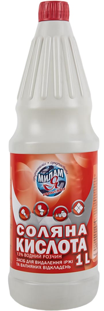 Засіб для чищення універсальний Милам Я Економка КИСЛОТА СОЛЯНА 1000 ml (4820152290786) - Фото 1