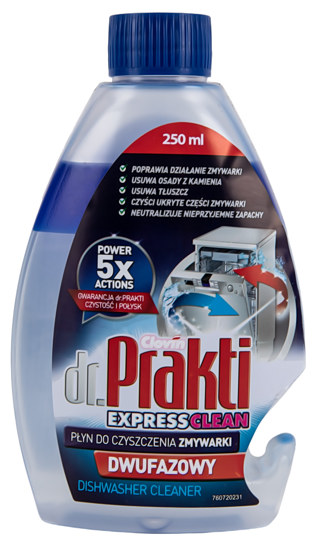 Купити Засіб для чищення посудомийних машин DR. PRAKTI 250 мл - Фото 1 Засіб для чищення посудомийних машин DR. PRAKTI 250 мл - Фото 1