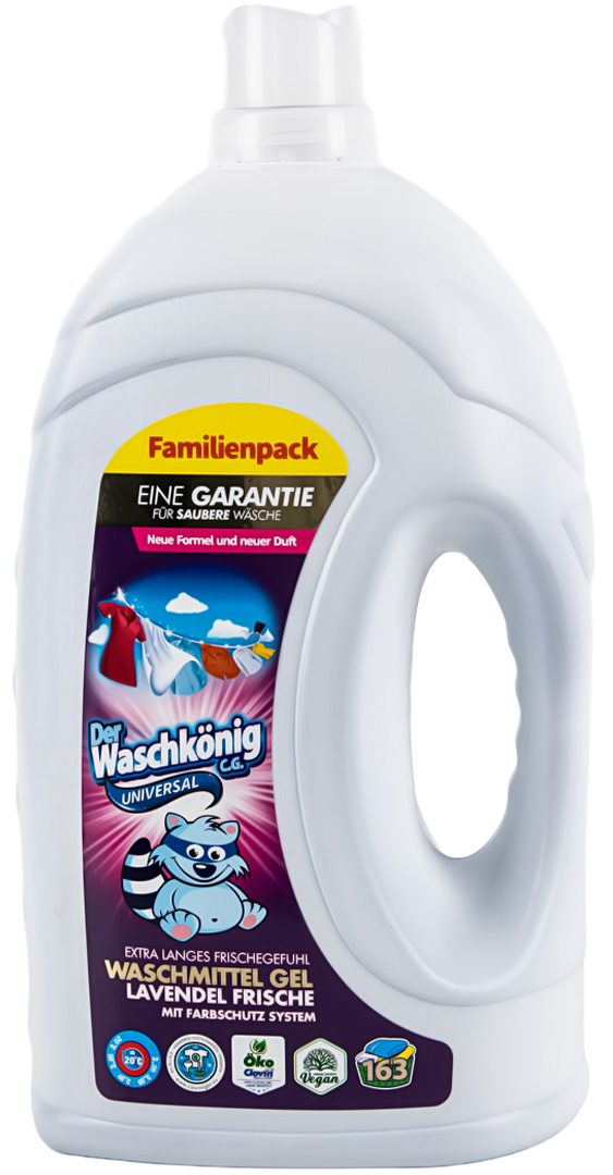 Гель для прання Waschkonig Universal Lavendel 4,9 л (4260418931020) - Фото 1