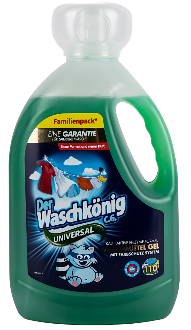 Гель для прання Waschkonig Universal 3305 мл (4260418930436) - Фото 1