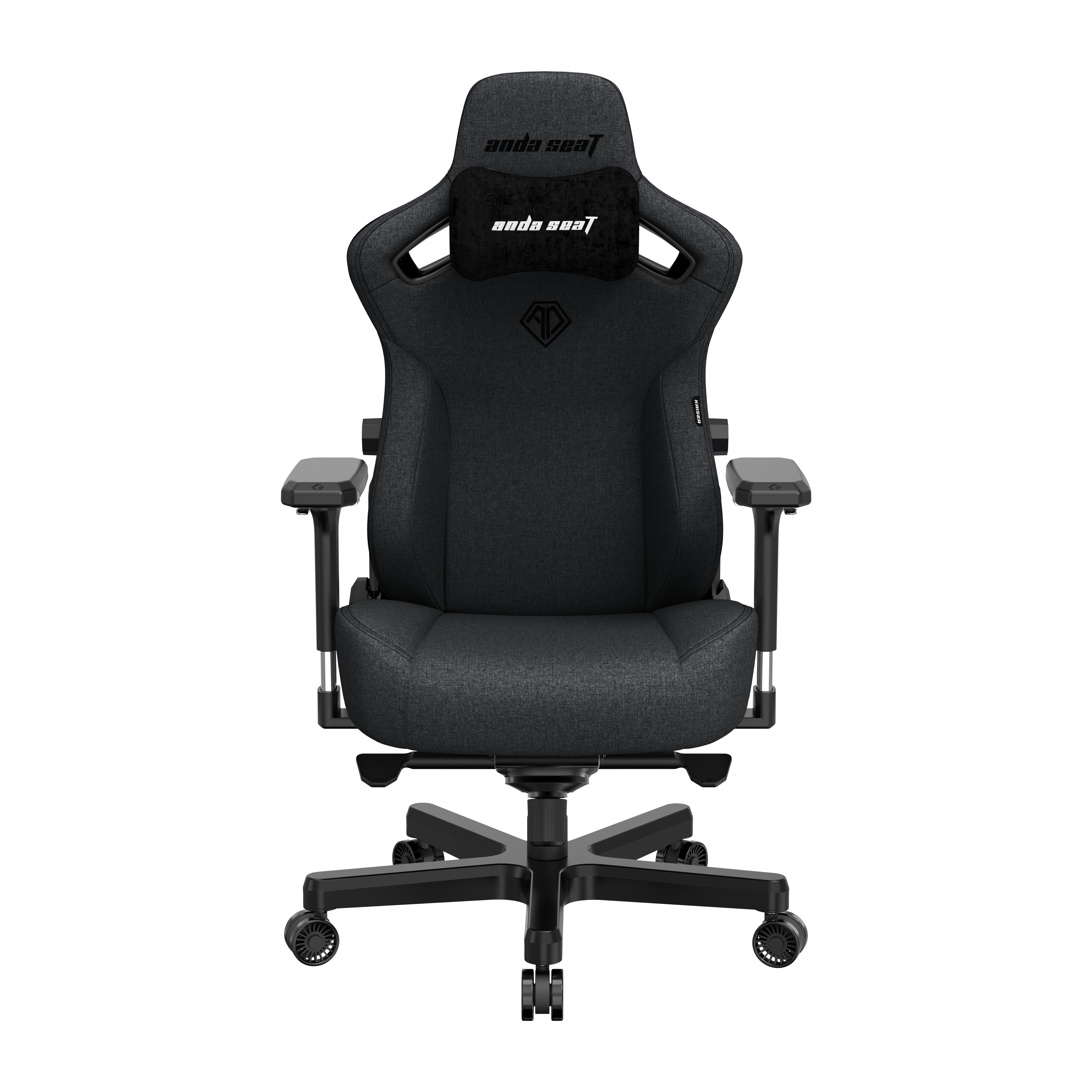 Крісло для геймерів Anda Seat Kaiser 3 Size L Dark Gray Linen Fabric (AD12YDC-L-01-GB-CF)