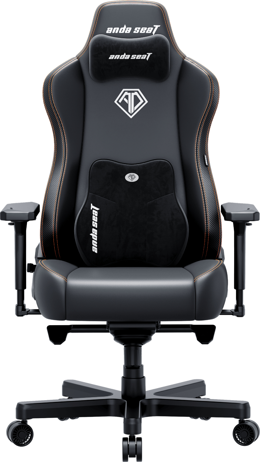 Крісло для геймерів Anda Seat Kaiser 3E XL Black PVC (AD23YC-XL-08-B-PV/C-B01)