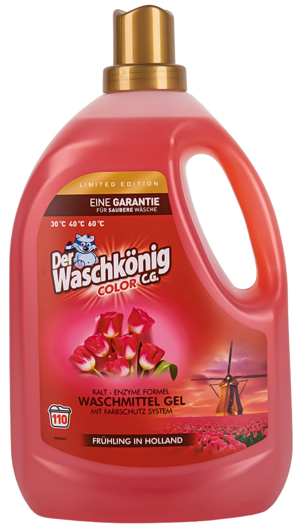 Гель для прання Waschkonig Color FRUHLING IN GOLLAND 3305 мл (4260418936001)