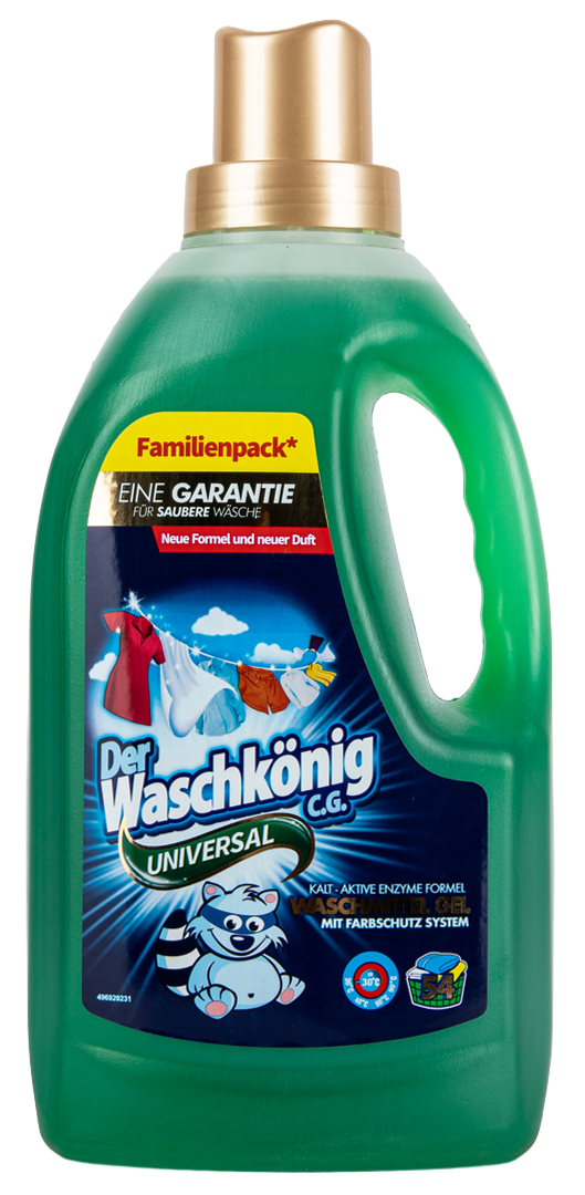 Гель для прання Waschkonig UNIVERSAL 1625 мл (4260418935325)