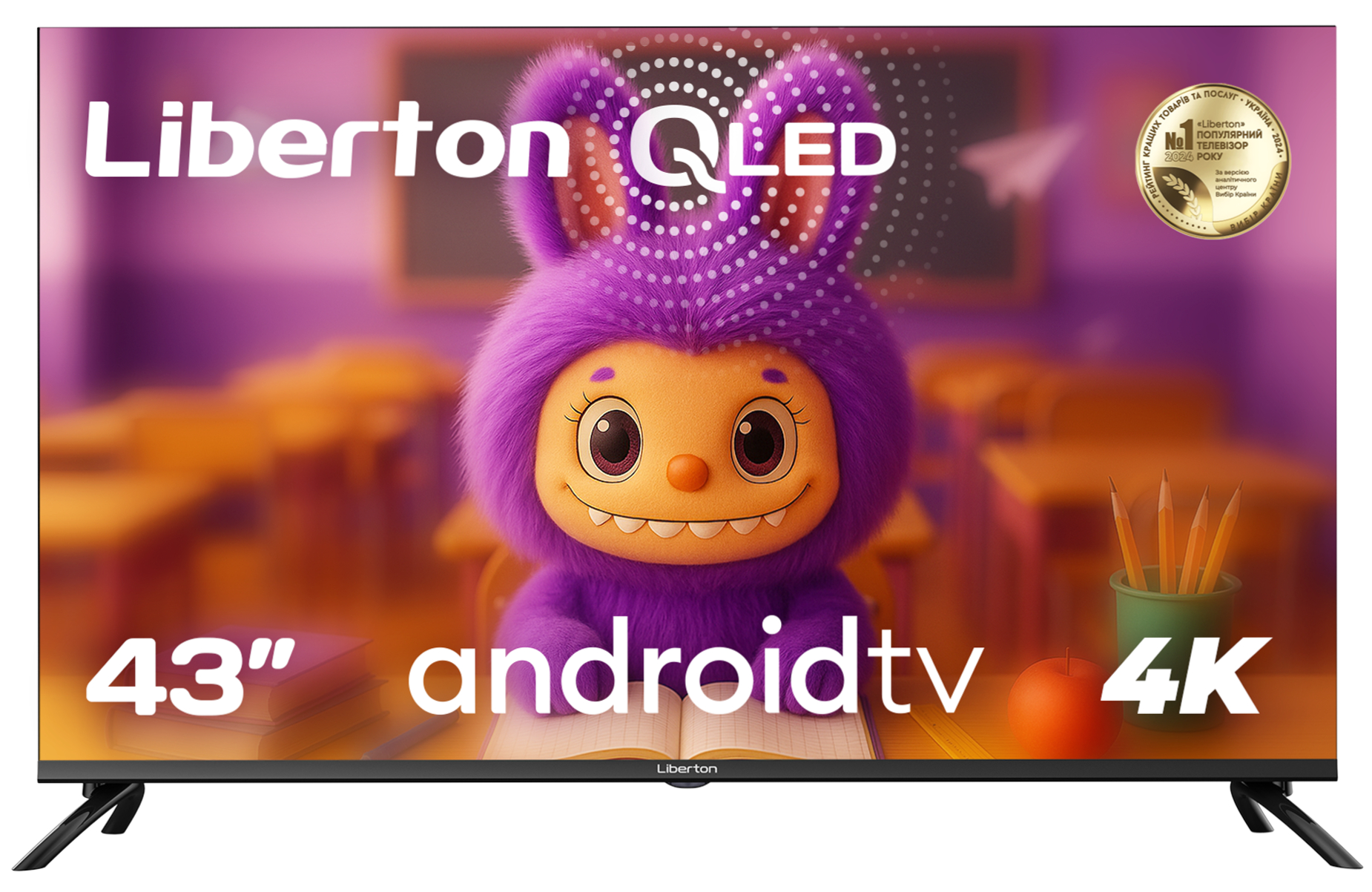 Купить Телевизор Liberton LTV-43Q01AT - Фото 1 Телевизор Liberton LTV-43Q01AT - Фото 1