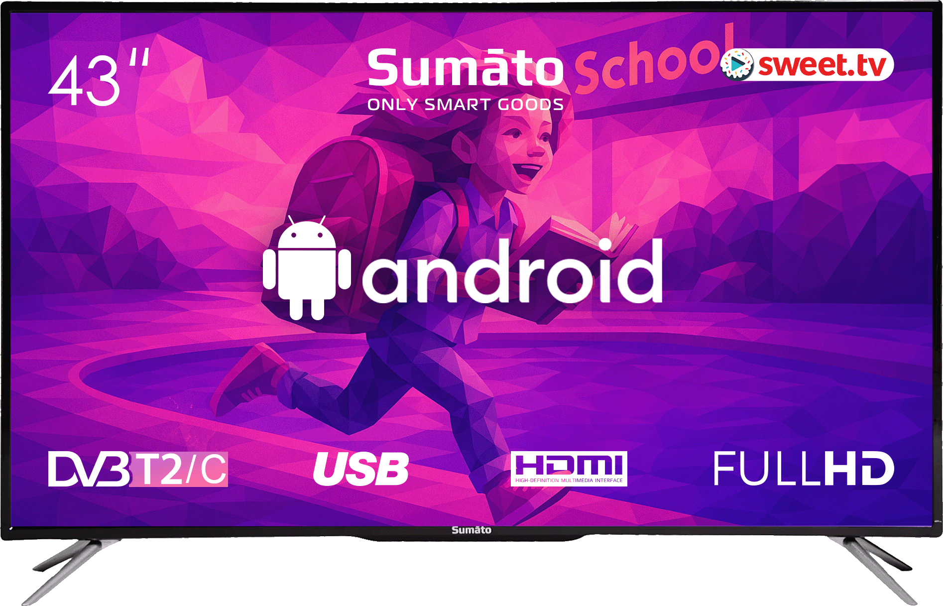 Телевизор SUMATO 43UTS03 - Фото 1