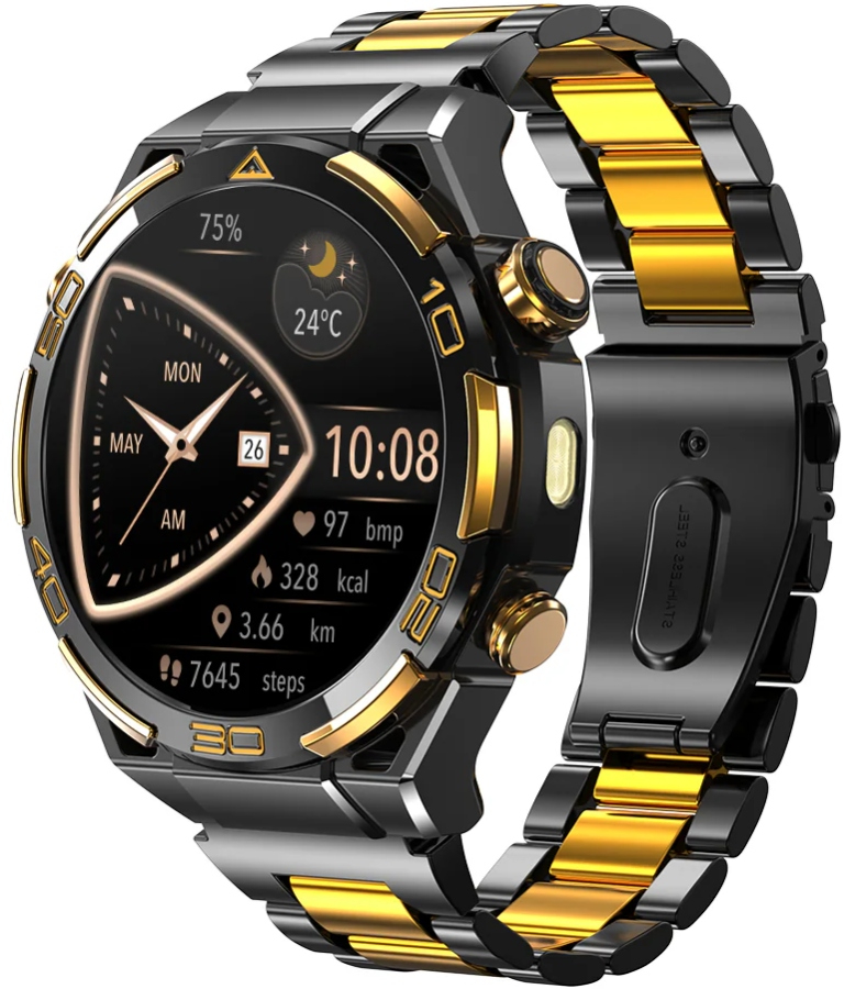 Купити Смарт-годинник Blackview W90 Pro Black (6931548325796) - Фото 1 Смарт-годинник Blackview W90 Pro Black (6931548325796) - Фото 1