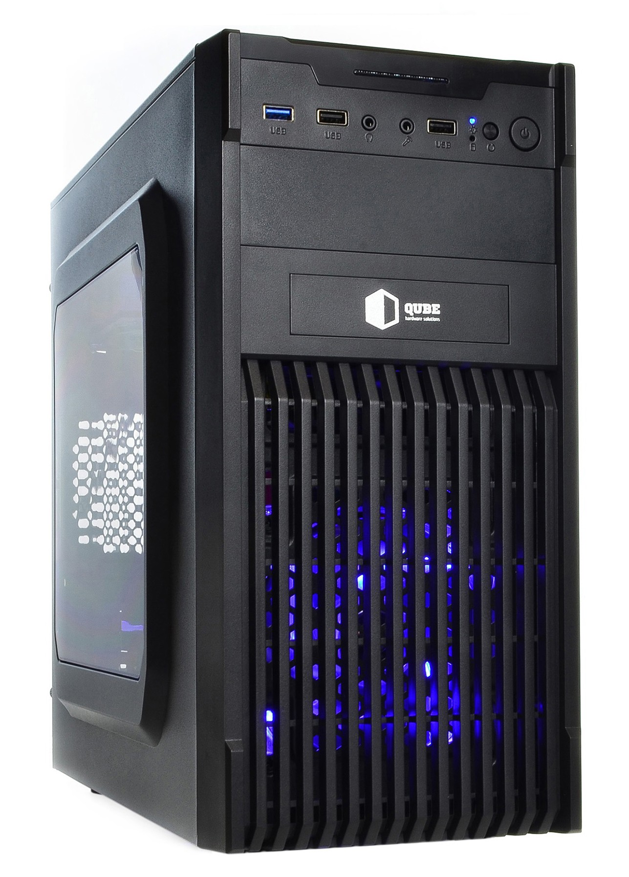Системный блок QUBE QB Athlon 3000G RX 550 4GB 81 (Athlon3000GRX 5504GB81) - Фото 1