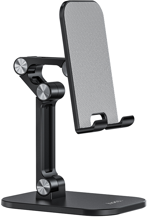 Подставка для мобильного устройства HOCO PH34 Excelente double folding desktop stand Black (6931474734129) - Фото 1