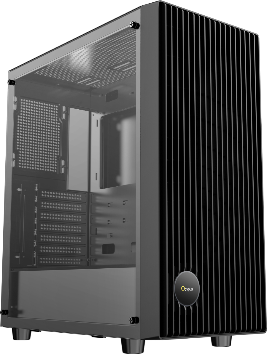 Корпус OCYPUS ATX W/O PSU GAMMA C70 BK (GAMMA-C70-BKG000XX-GL) - Фото 1