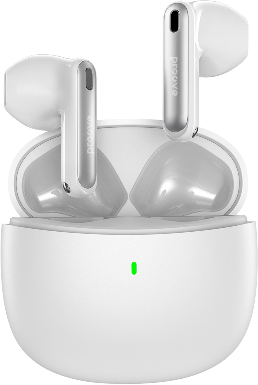 Навушники вкладиші бездротові TWS Proove Intro TWS (APP) White (TWYP53002202) - Фото 1