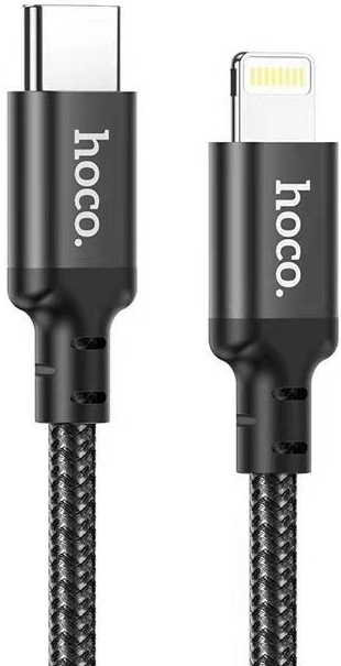 Купить Кабель синхронизации данных HOCO X14 Type-C to iP 3A, 20W, 2m Black (6931474752208) - Фото 1 Кабель синхронизации данных HOCO X14 Type-C to iP 3A, 20W, 2m Black (6931474752208) - Фото 1