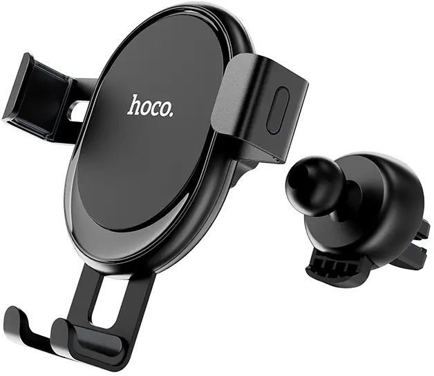Автодержатель HOCO CA56 Black Silver (6931474760296) - Фото 1