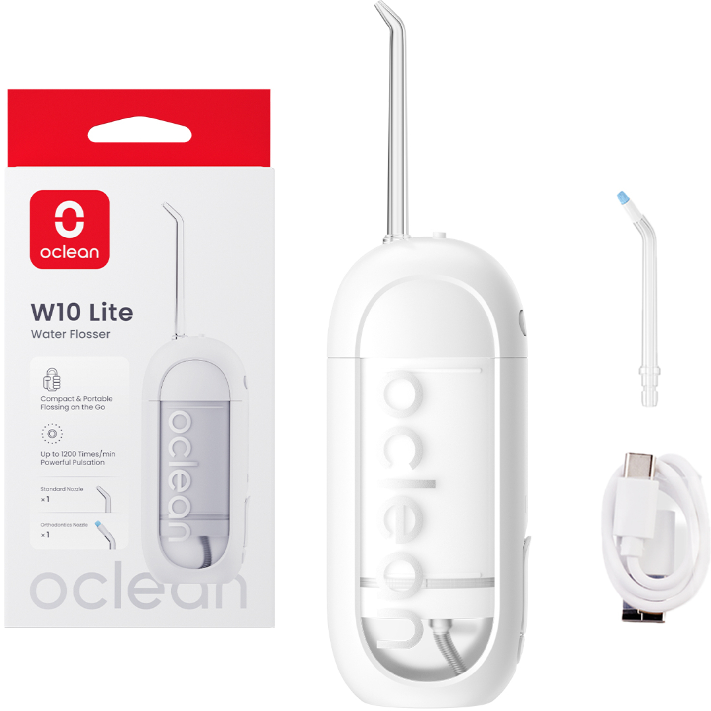 Купить Ирригатор Oclean W10 Lite (6970810557510) - Фото 1 Ирригатор Oclean W10 Lite (6970810557510) - Фото 1