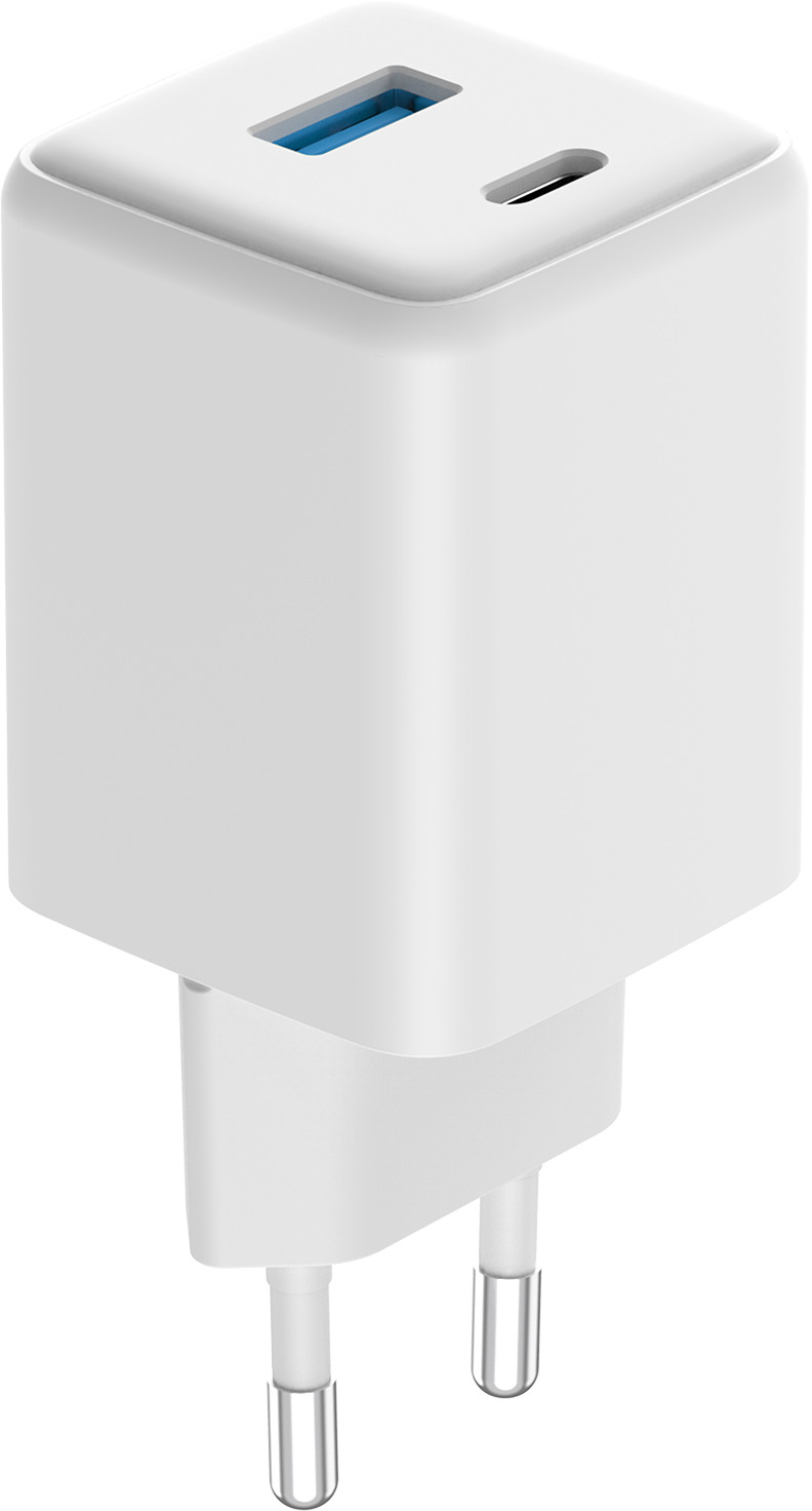 Мережевий зарядний пристрій Proove Pocket GaN 25W Type-C + USB white (WCPG25111202) - Фото 1