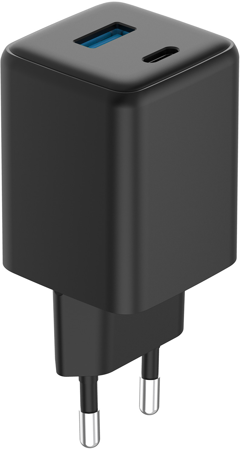 Мережевий зарядний пристрій Proove Pocket GaN 25W Type-C + USB black (WCPG25111201) - Фото 1