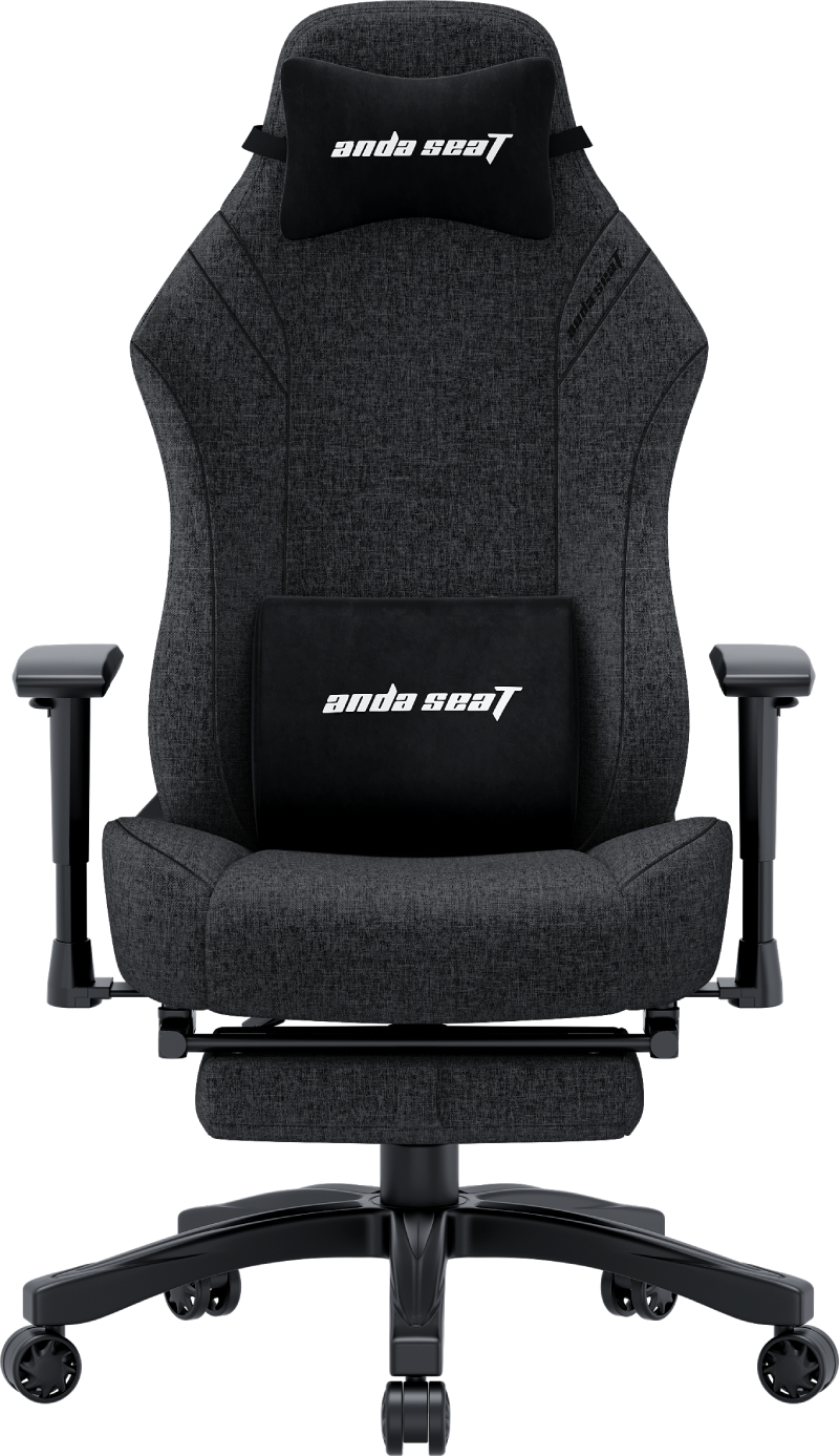 Крісло для геймерів Anda Seat Luna Pro Size L Dark Gray Fabric (AD18T-44-GB-F) - Фото 1