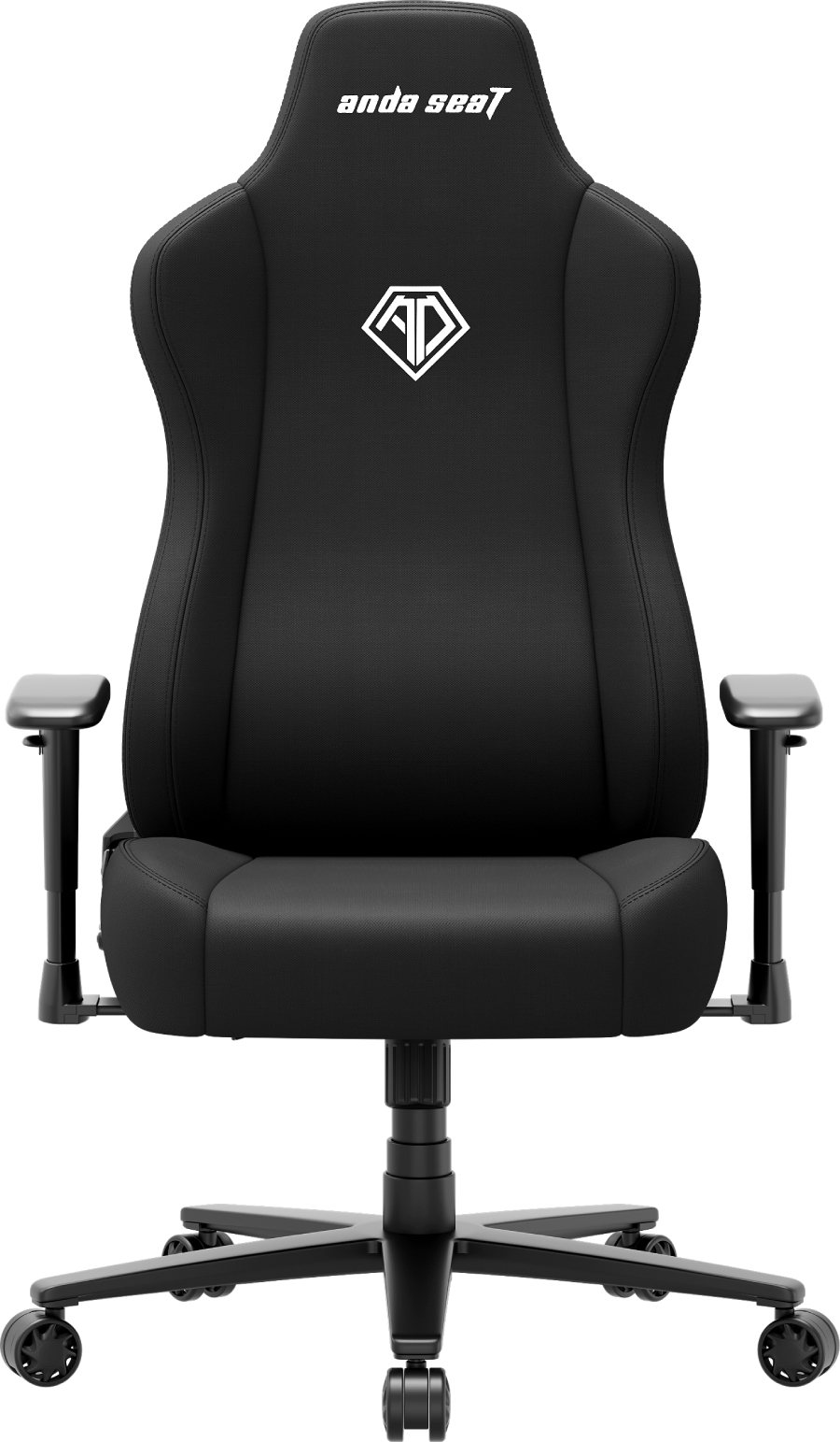 Крісло для геймерів Anda Seat Novis Size XL Black Fabric (AD23-XL-01-B-F) - Фото 1
