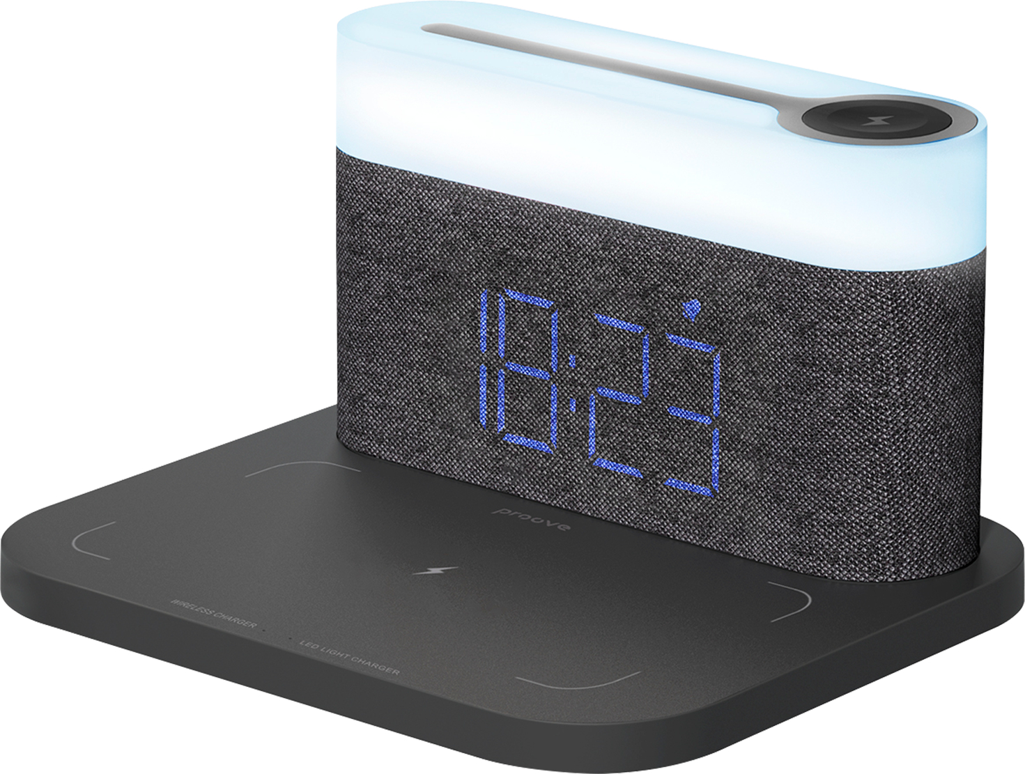 Нічник Proove з бездротовою зарядкою Day & Night Dark Gray (PLDN05002005)