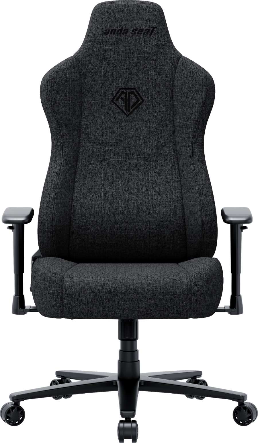Крісло для геймерів Anda Seat Novis Size XL Dark Gray Fabric (AD23-XL-01-GB-F) - Фото 1