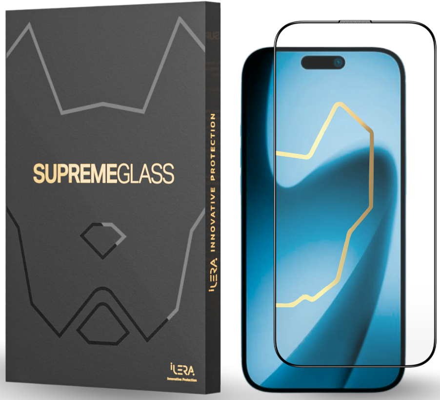 Захисне скло для смартфону ILera DeLuxe Original Glass 2.0 for iPhone 17 Pro Max (iLFCDL17PrMx) - Фото 1
