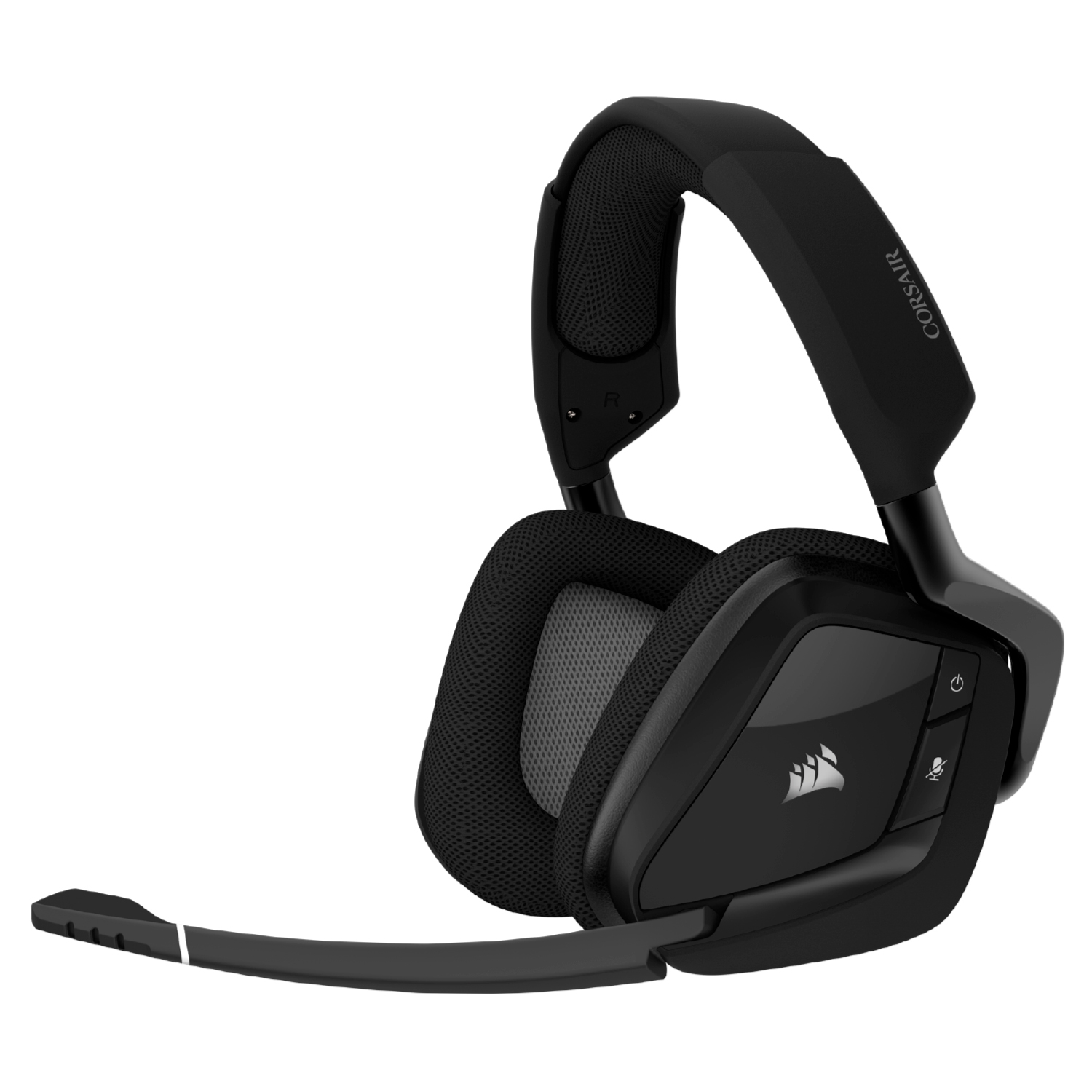 Гарнитура беспроводная игровая Corsair VOID RGB ELITE Wireless Headset, Carbon (CA-9011201-EU) - Фото 1