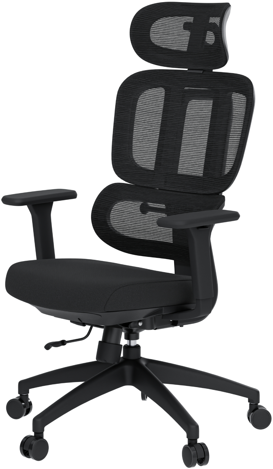 Крісло офісне OfficePro Skyline (OC580-B-B-B) Black - Фото 1