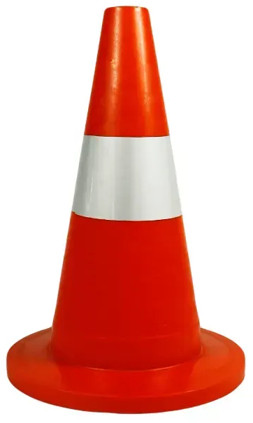 Конус дорожній Poputchik 350 мм (05-003) - Фото 1