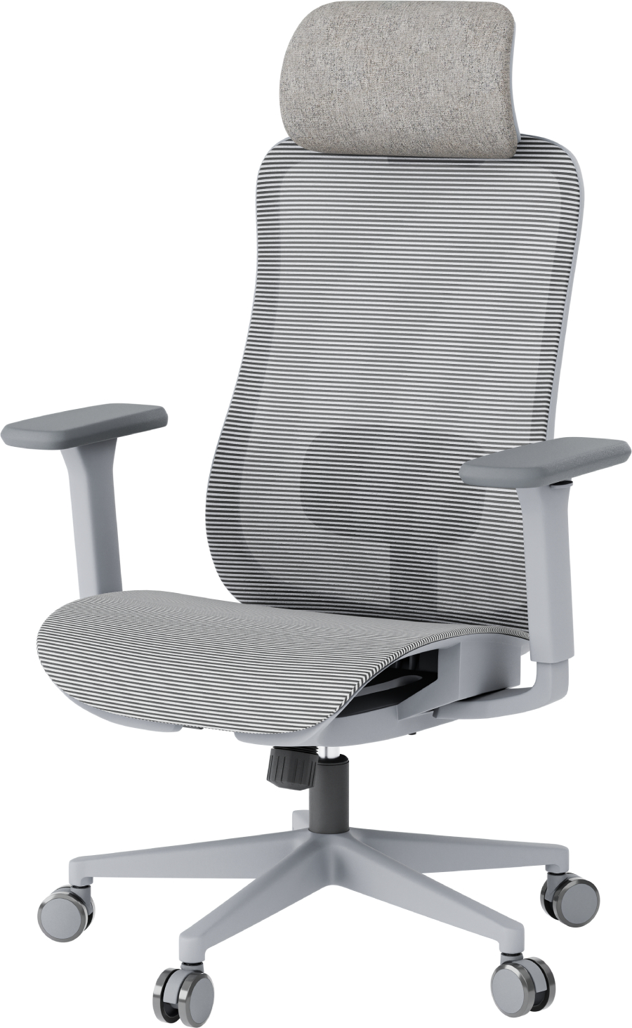 Купить Кресло офисное OfficePro Wave (OC670-G-G-G) Gray - Фото 1 Кресло офисное OfficePro Wave (OC670-G-G-G) Gray - Фото 1