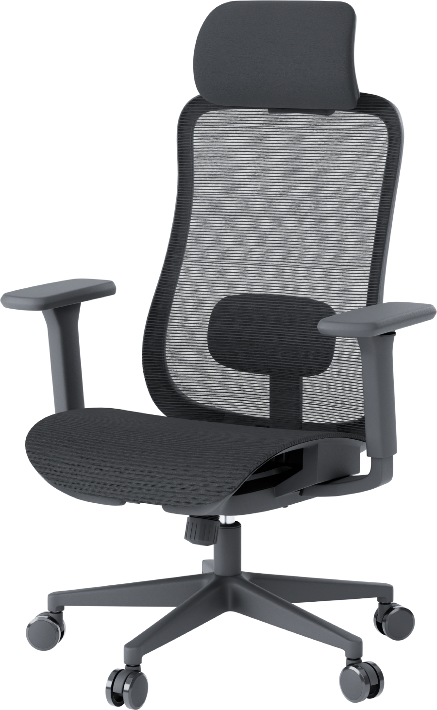 Купить Кресло офисное OfficePro Wave (OC670-B-B-B) Black - Фото 1 Кресло офисное OfficePro Wave (OC670-B-B-B) Black - Фото 1