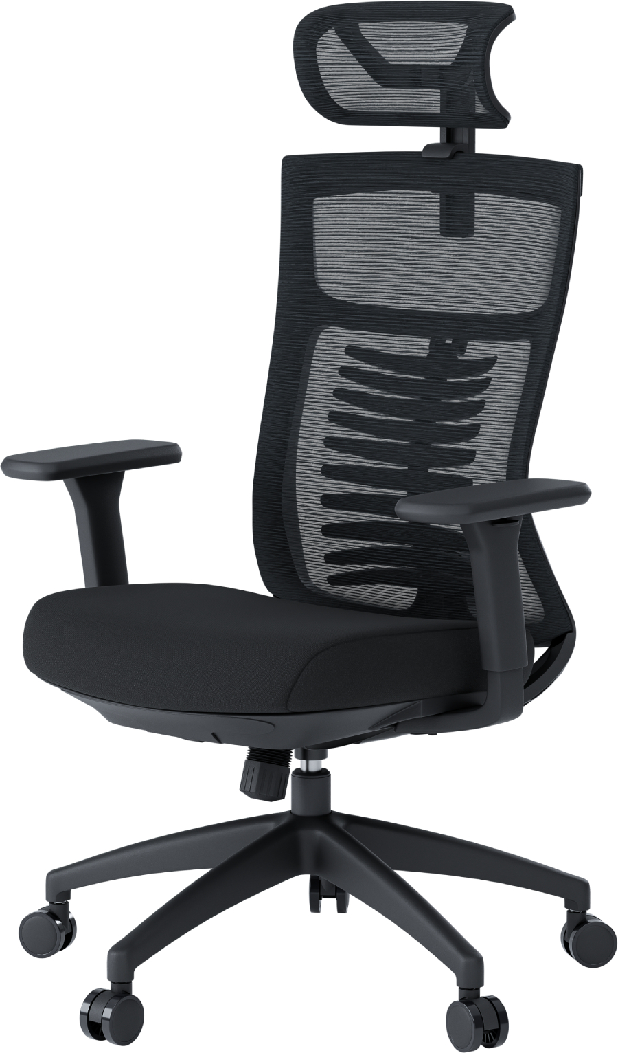 Кресло офисное OfficePro Balance (OC550-B-B-B) Black - Фото 1