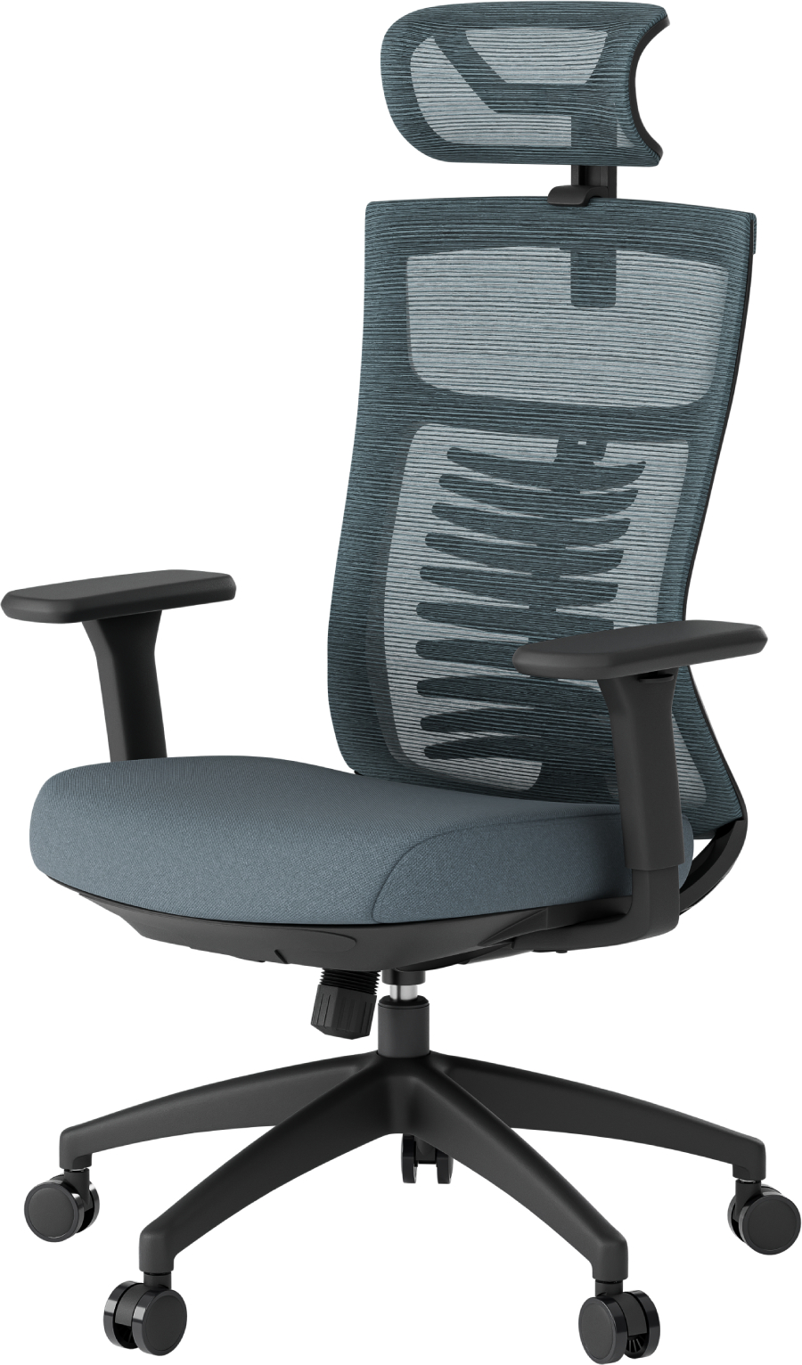 Крісло офісне OfficePro Balance (OC550-B-DG-DG) Black/Dark Gray - Фото 1