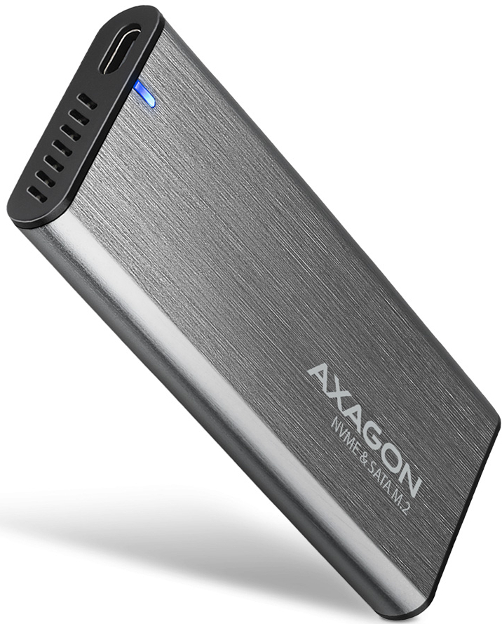 Купить Внешний карман AXAGON SuperSpeed+ USB-C - M.2 NVMe & SATA SSD RAW box (EEM2-SG2) - Фото 1 Внешний карман AXAGON SuperSpeed+ USB-C - M.2 NVMe & SATA SSD RAW box (EEM2-SG2) - Фото 1