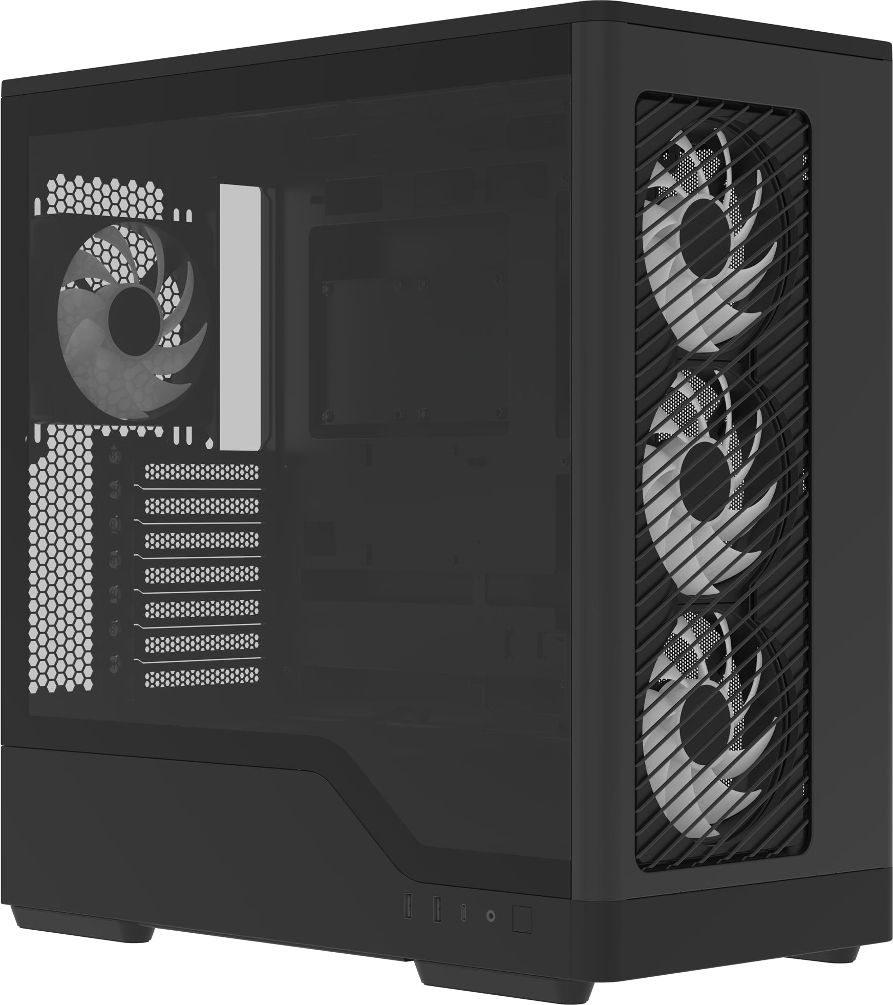 Корпус AEROCOOL D520A-BK-v1 Black (ACCM-DS05143.11) - Фото 1