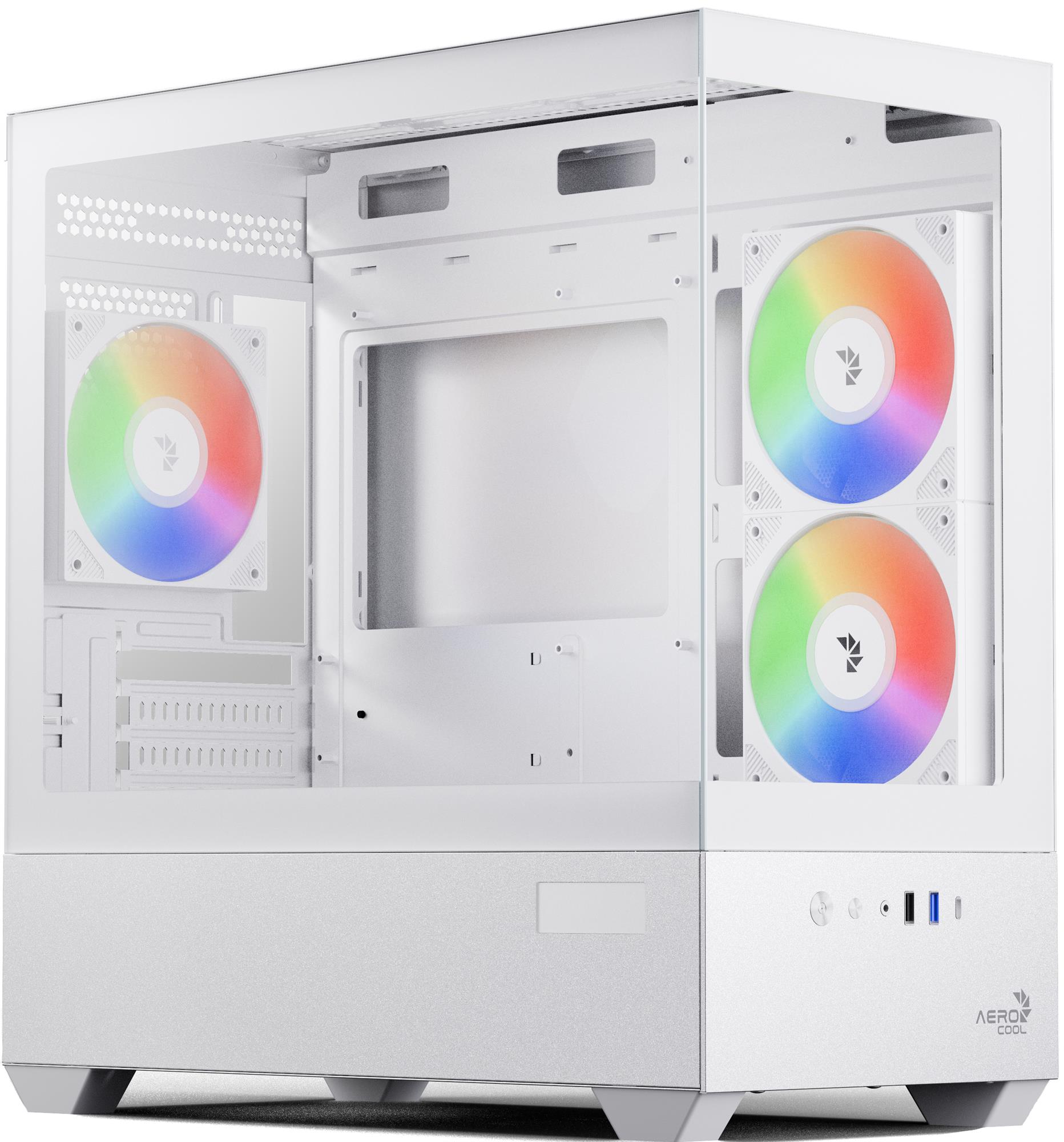 Корпус AEROCOOL P300D Digi-G-WT-v1 White (ACCS-PN05033.21) - Фото 1